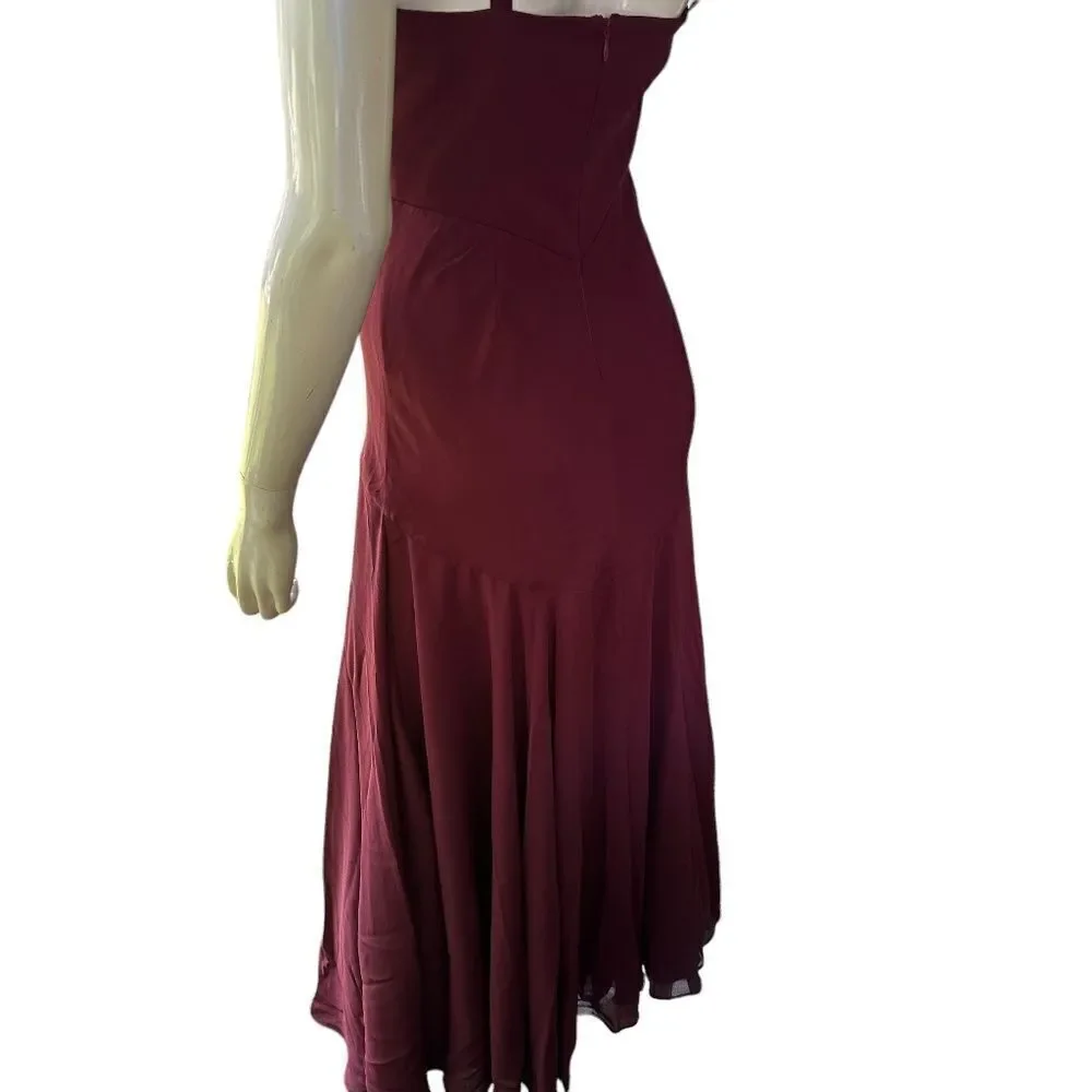 Fame & Partners Raspberry Pink Gown NWT - Picture 5 of 7